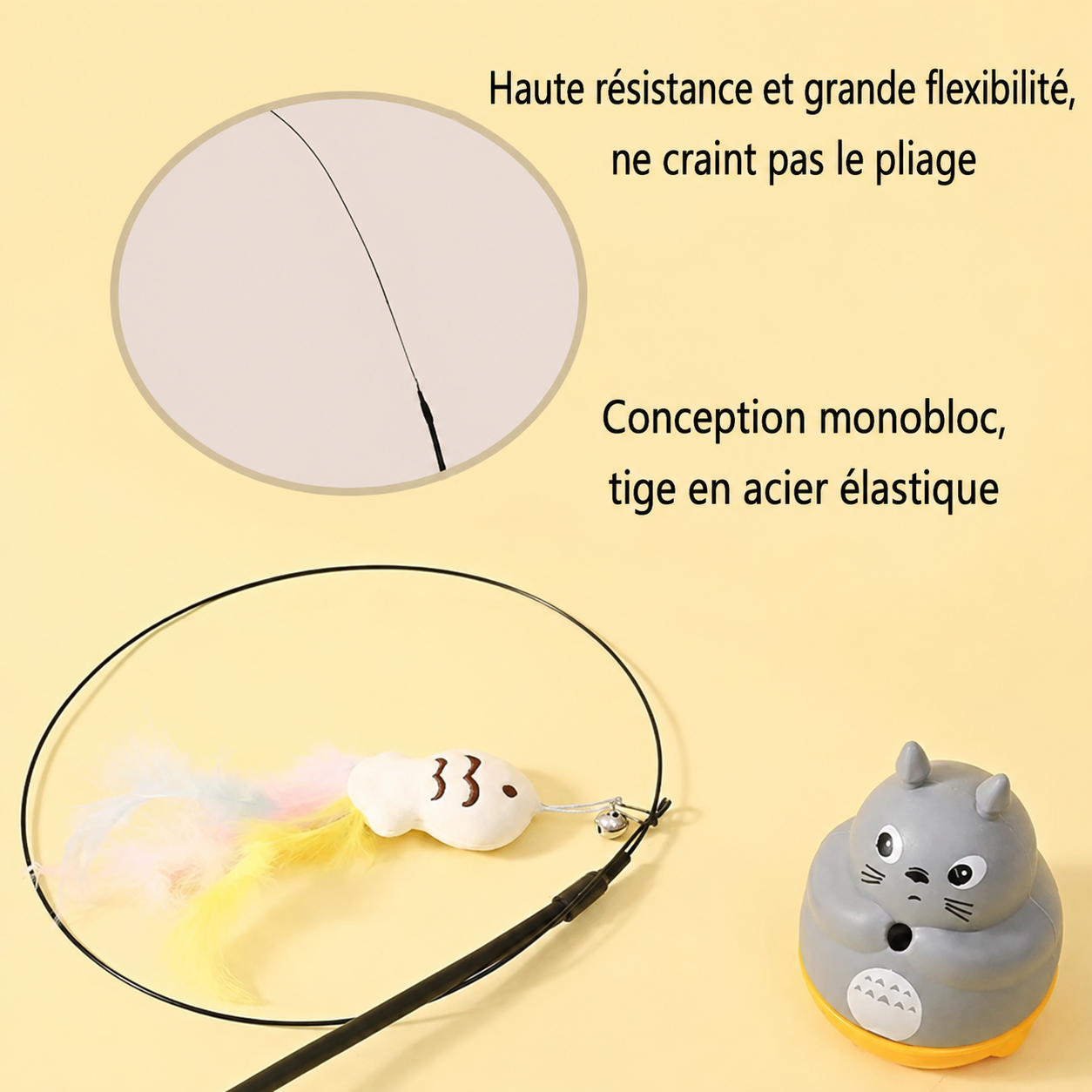 Jouet à Plumer pour Chats - Amusez votre félin!